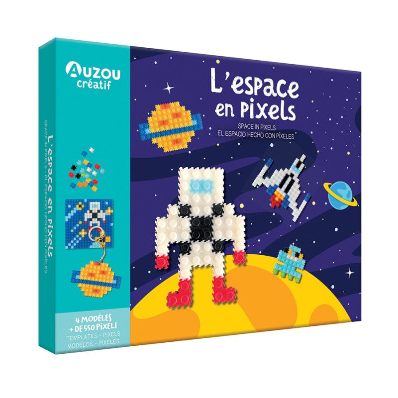 My Pixel Creations "Αποστολή στο Διάστημα" Auzou