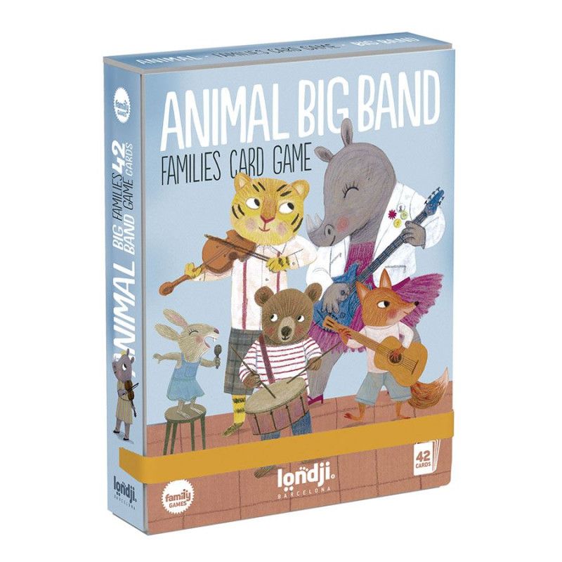Επιτραπέζιο Παιχνίδι με Κάρτες "Animal Big Band"