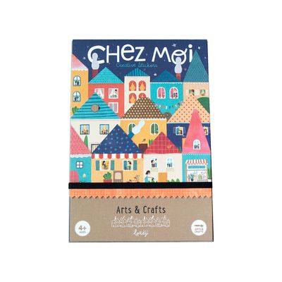 Δημιουργικό Παιχνίδι με Αυτοκόλλητα "Chez Moi" Arts &amp; Crafts