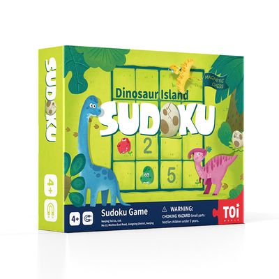 Επιτραπέζιο Κρυφτό Sudoku Δεινόσαυροι Toi World
