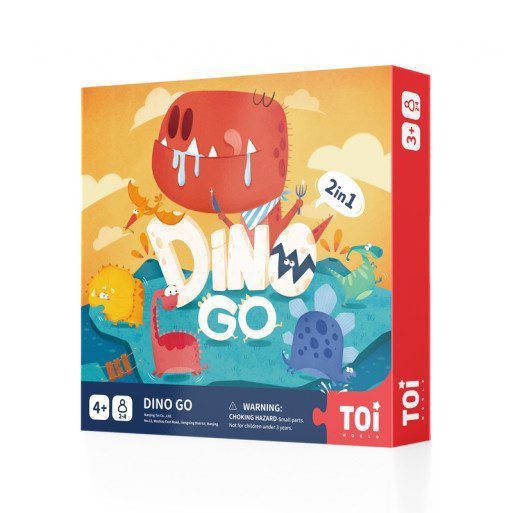 Επιτραπέζιο Παιχνίδι Dino Go 2in1