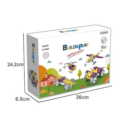 Σετ Κατασκευών 4 σε 1 STEM Build &amp; Play