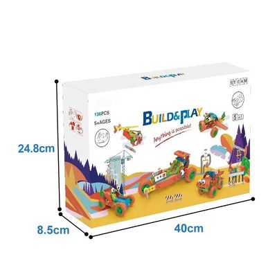 Σετ Κατασκευών 5 σε 1 STEM Build &amp; Play