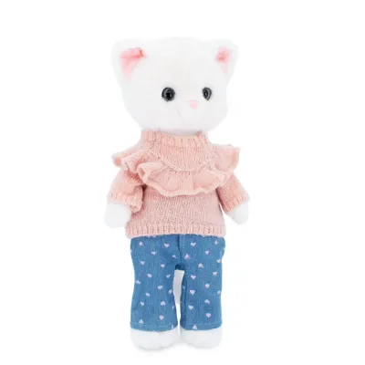 Lucky Kitty– Κούκλα Lucky Sophie: Denim Hearts