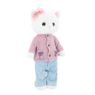 Lucky Kitty– Κούκλα Lucky Sophie: Knitted Cherries