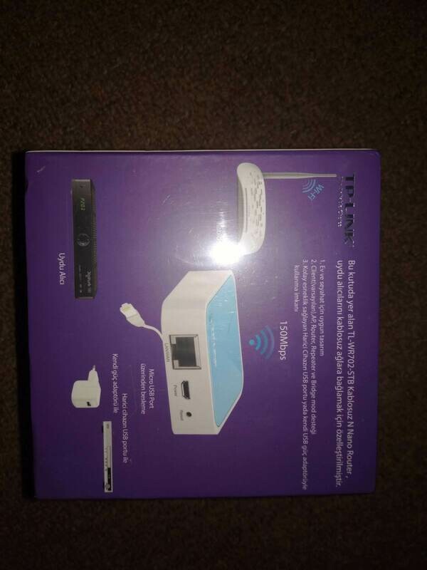 150Mbps Kablosuz N Nano Router TL-WR702N Repeater Modu