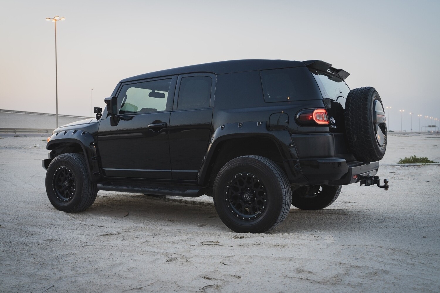 Remix Custom 0715 Toyota FJ Cruiser GSJ15 Rear Roof OE Style Carbon