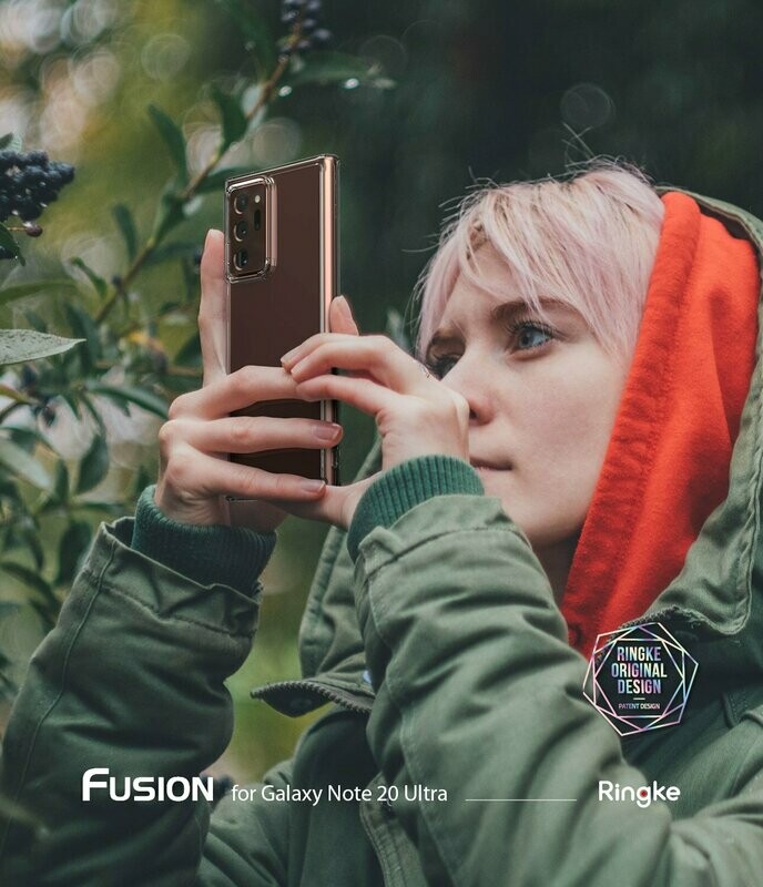 Fusion for Galaxy Note 20 Ultra Military-Grade Slim Protective Case - Clear