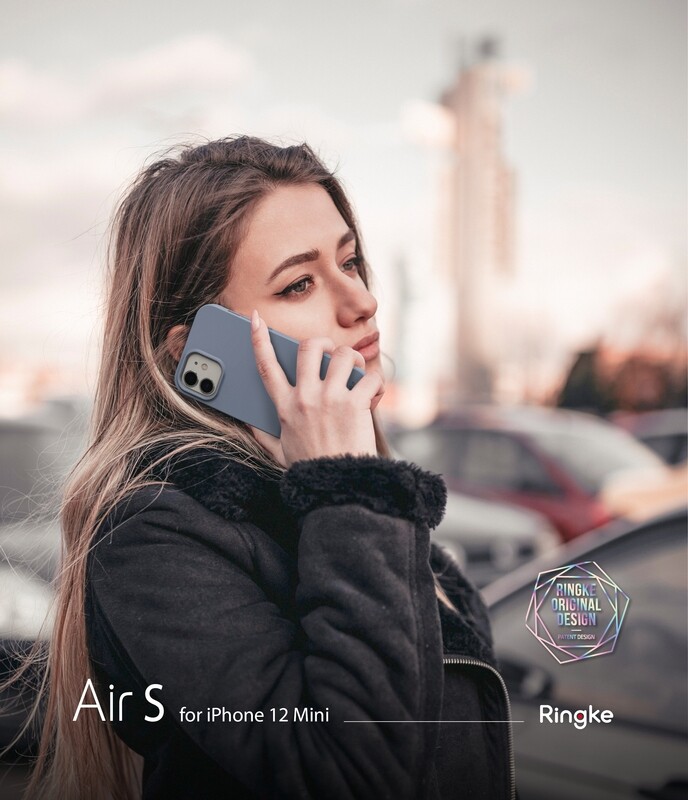 Air S for iPhone 12 Mini Super Slim Protective Case - Lavender Grey