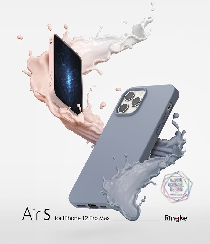 Air S for iPhone 12 Pro Max Super Slim Protective Case - Pink Sand