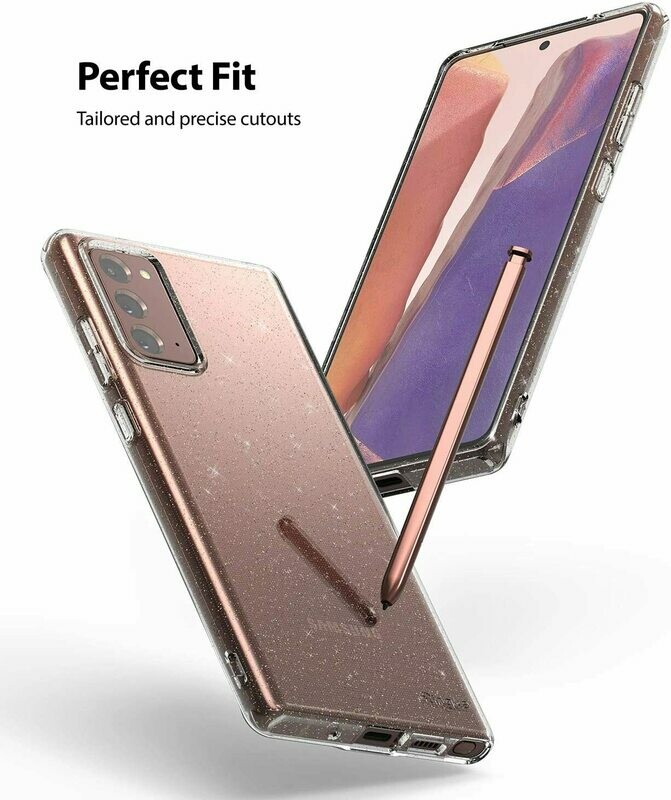 Air for Galaxy Note 20 Super Slim Case - Glitter Clear