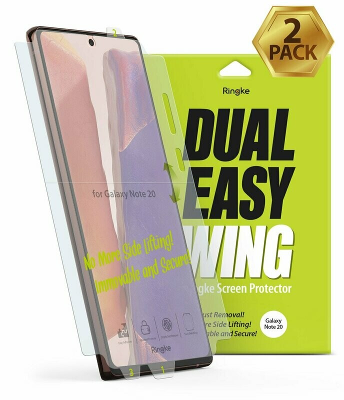 Dual Easy Wing Film (2 Pack) Screen Protector for Galaxy Note 20