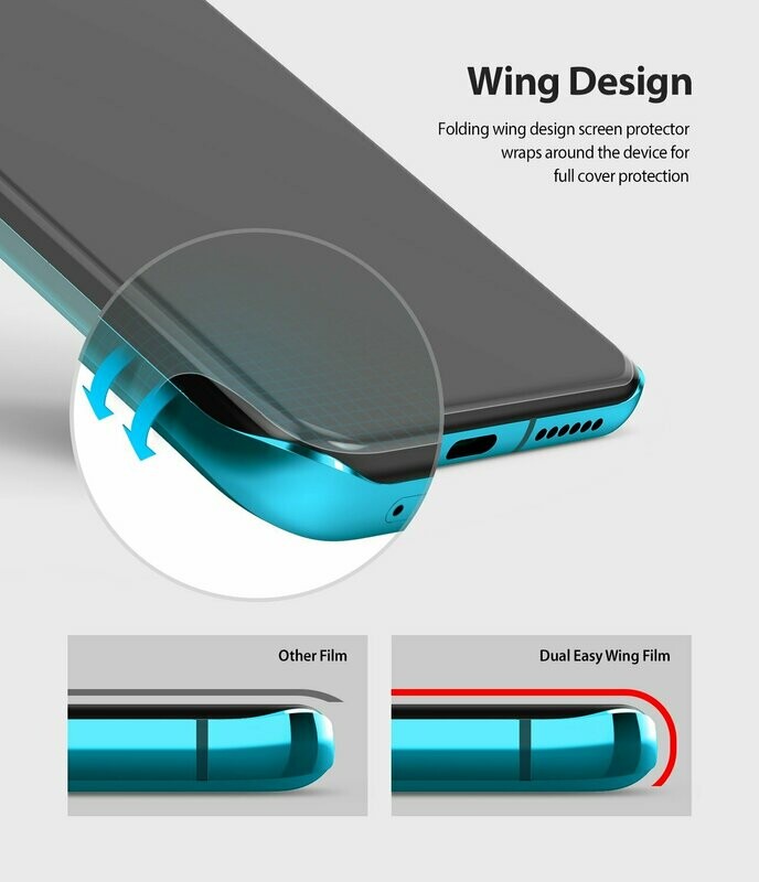 Dual Easy Wing Film (2 Pack) Screen Protector for Huawei P40 Pro