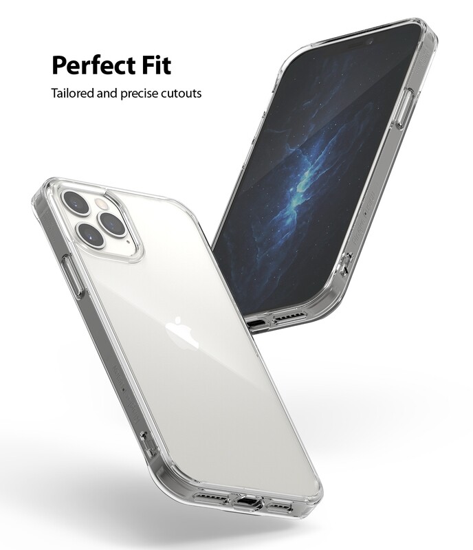 Fusion for iPhone 12 Pro Max Military-Grade Slim Protective Case - Clear