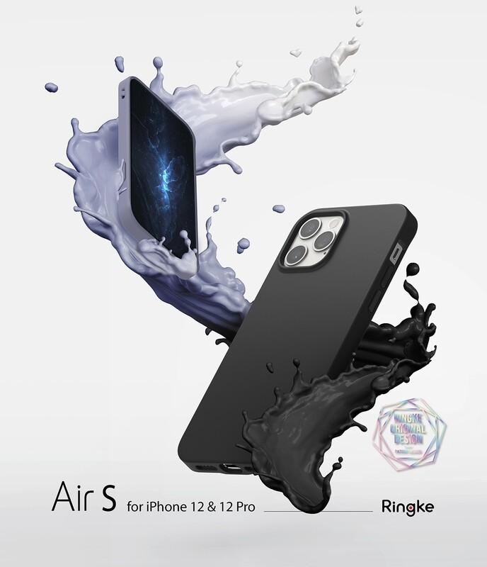 Air S for iPhone 12 / iPhone 12 Pro Super Slim Protective Case - Black