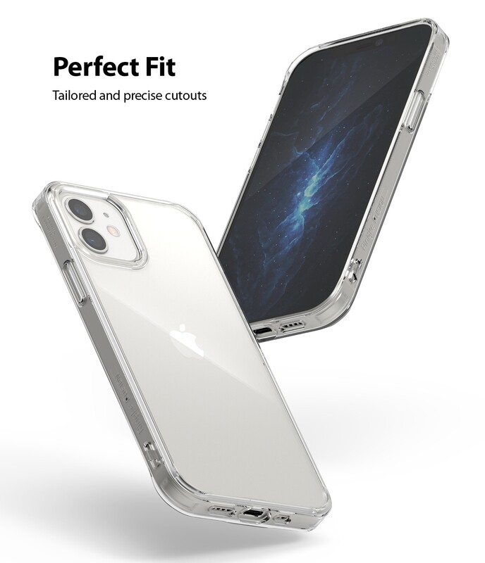 Fusion for iPhone 12 Mini Military-Grade Slim Protective Case - Clear