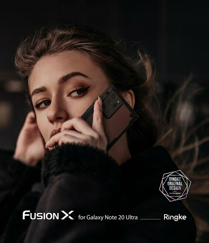 Fusion X for Galaxy Note 20 Military-Grade Slim Protective Case - Black