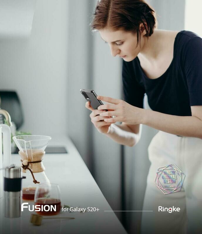 Fusion for Galaxy S20+ Military-Grade Slim Protective Case - Clear