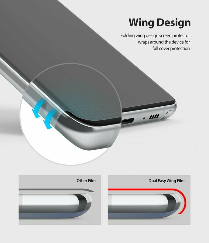 Dual Easy Film (2 Pack) Screen Protector for Galaxy Note 10+/10+ 5G