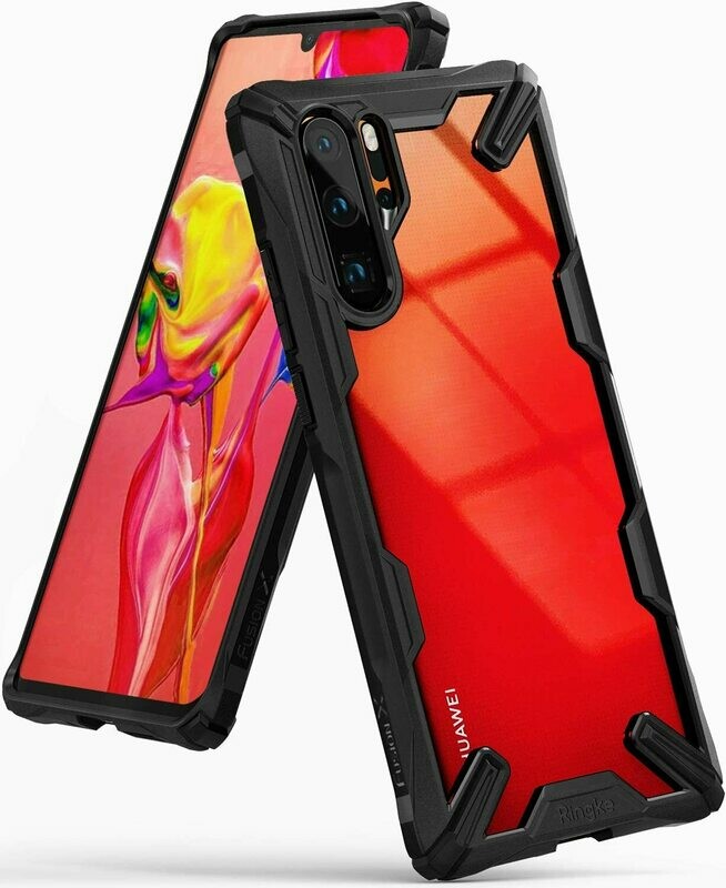 Fusion X for Huawei P30 Pro Military-Grade Slim Protective Case - Black
