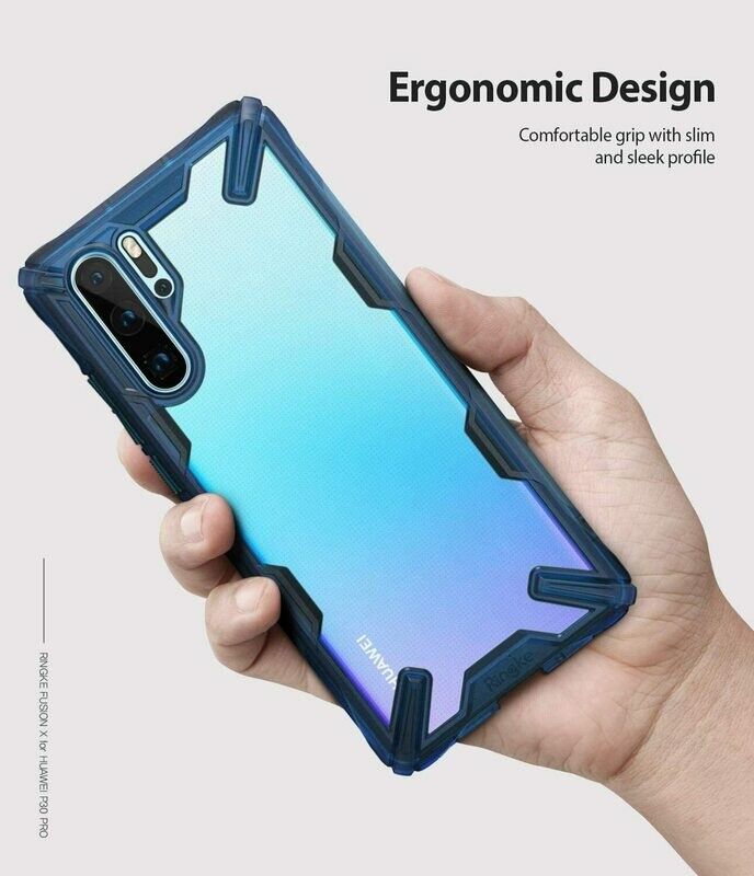 Fusion X for Huawei P30 Pro Military-Grade Slim Protective Case - Space Blue