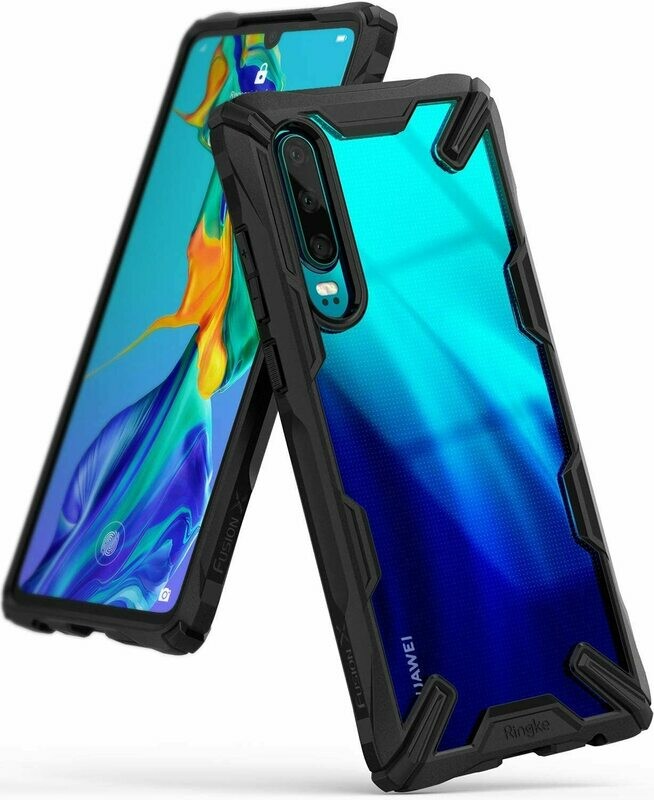Fusion X for Huawei P30 Military-Grade Slim Protective Case - Black