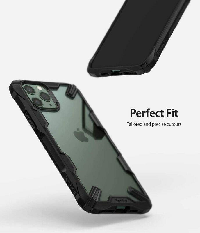 Fusion X for iPhone 11 Pro Max Military-Grade Slim Protective Case - Black