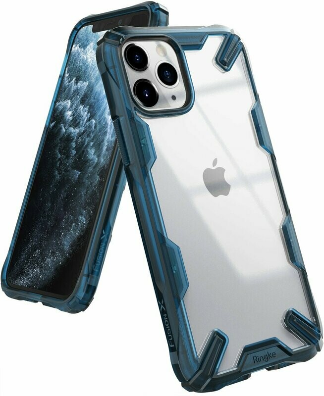 Fusion X for iPhone 11 Pro Max Military-Grade Slim Protective Case - Space Blue