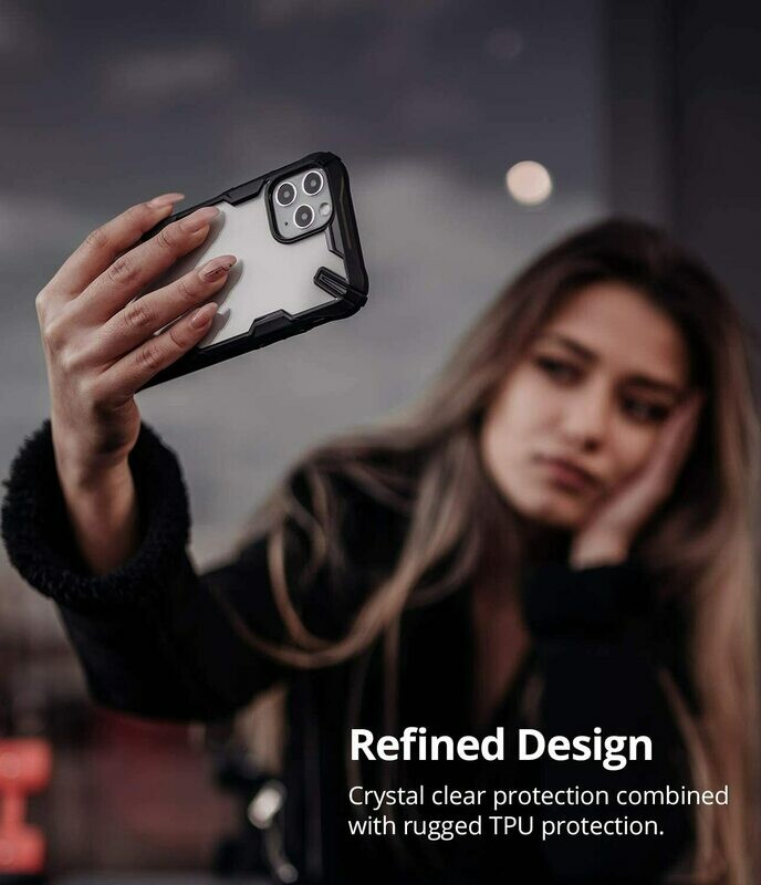 Fusion X for iPhone 11 Pro Military-Grade Slim Protective Case - Black