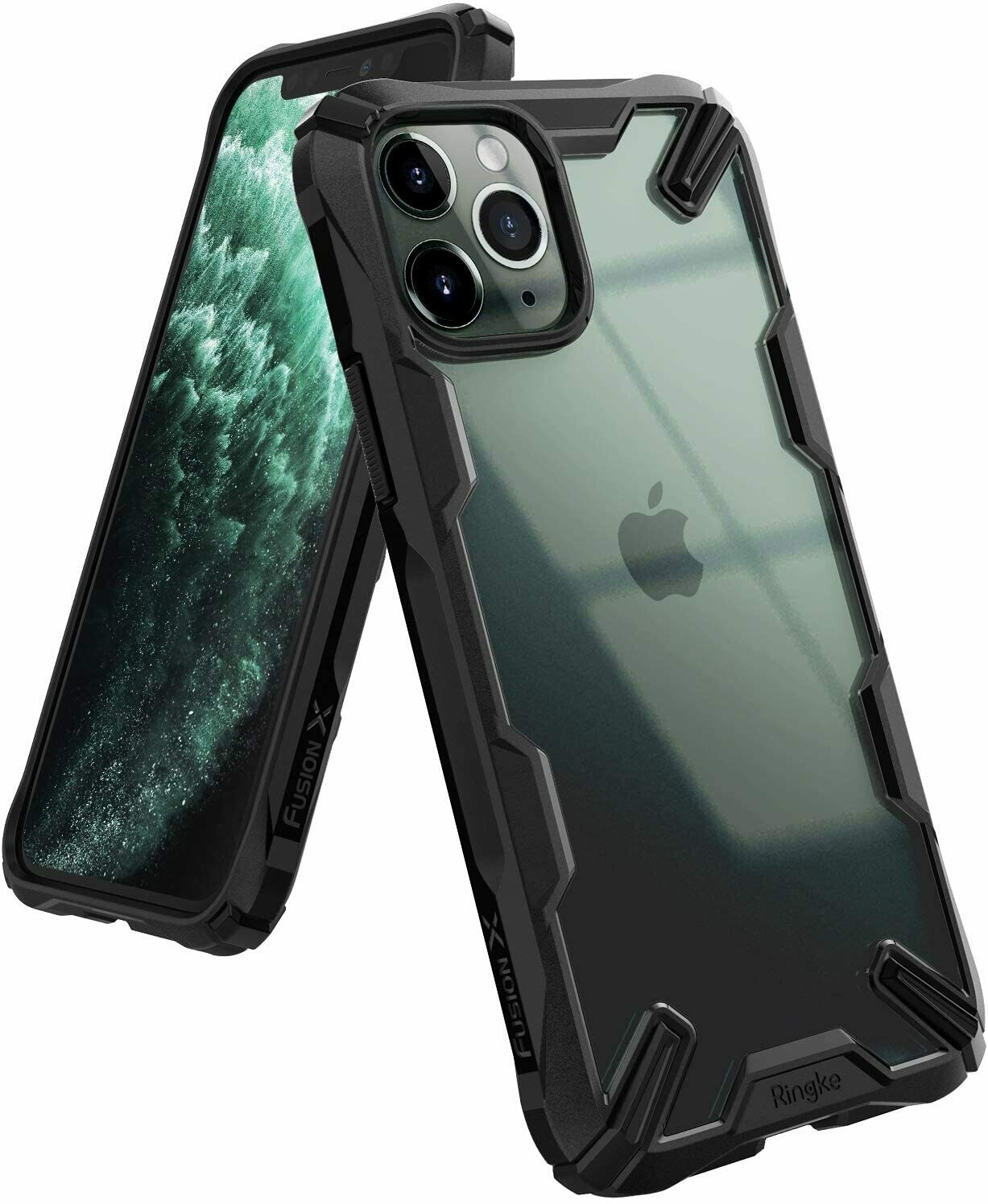 Fusion X for iPhone 11 Pro Military-Grade Slim Protective Case - Black