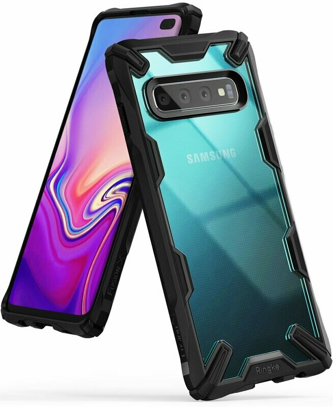 Fusion X for Galaxy S10 Military-Grade Slim Protective Case - Black