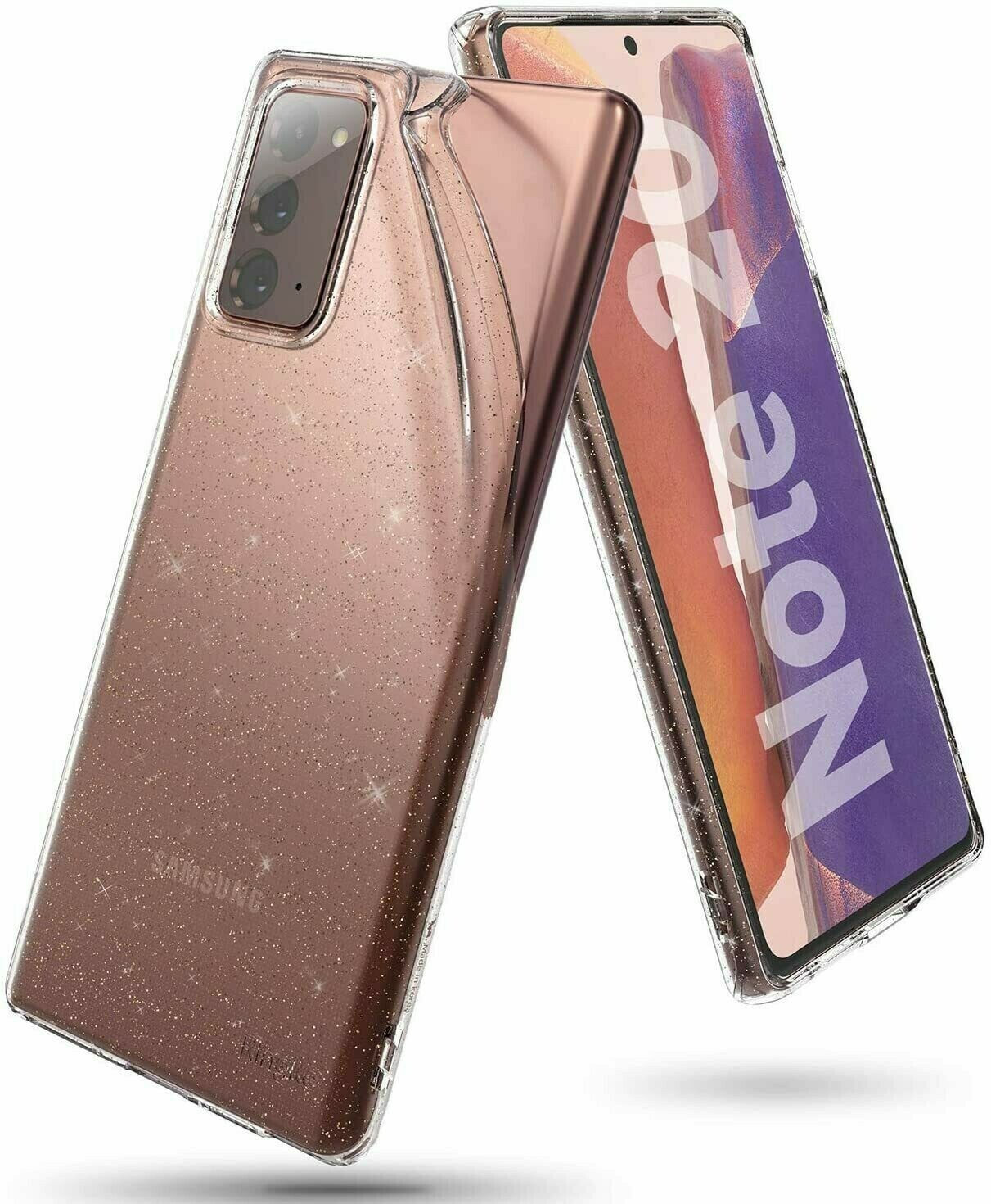 Air for Galaxy Note 20 Super Slim Case - Glitter Clear