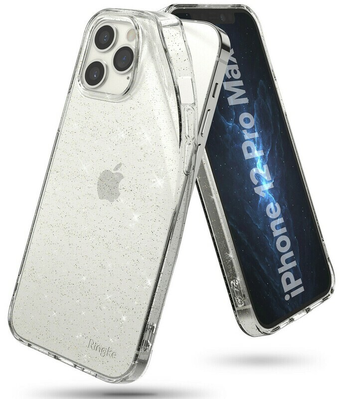 Air for iPhone 12  Pro Max Super Slim Protective Case - Glitter Clear