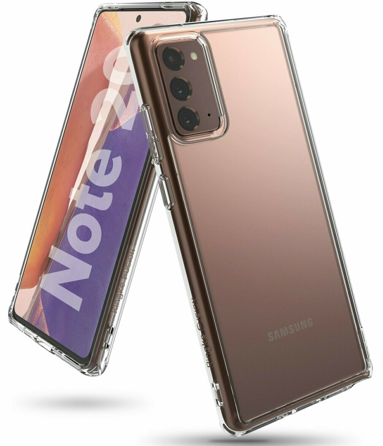 Fusion for Galaxy Note 20 Military-Grade Slim Protective Case - Clear