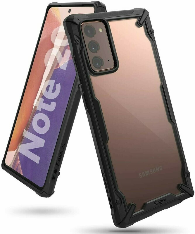 Fusion X for Galaxy Note 20 Military-Grade Slim Protective Case - Black