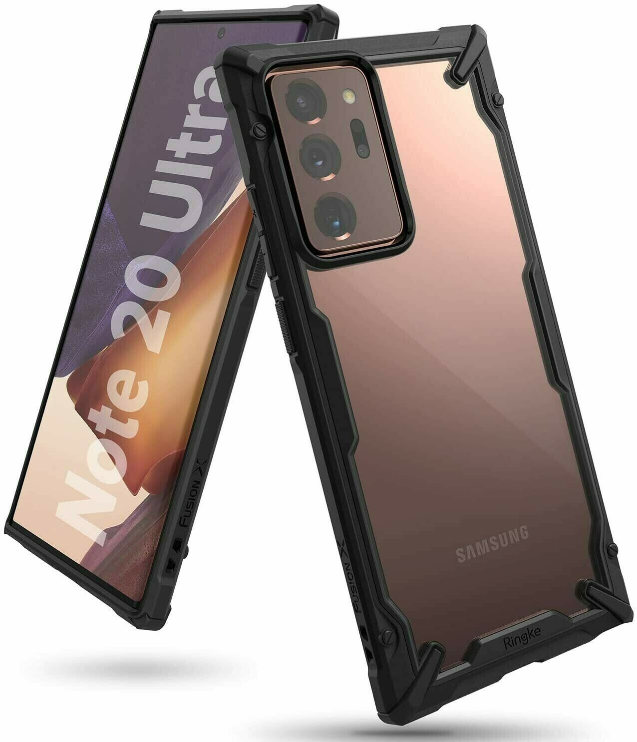 Fusion X for Galaxy Note 20 Ultra Military-Grade Slim Case - Black