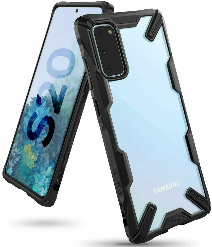 Fusion X for Galaxy S20 Military-Grade Slim Protective Case - Black