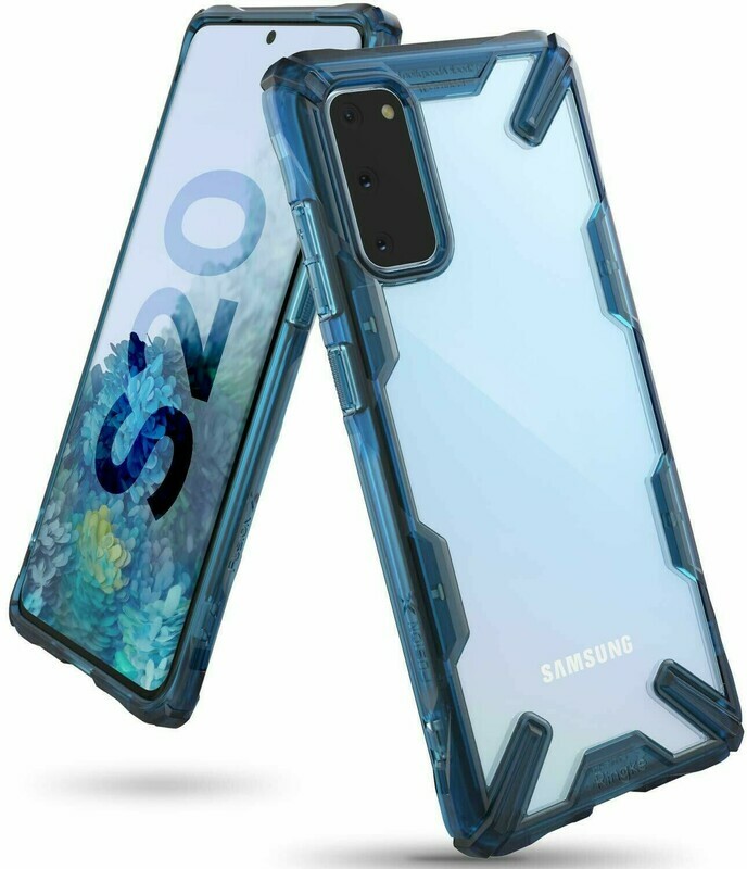 Fusion X for Galaxy S20 Military-Grade Slim Protective Case - Space Blue