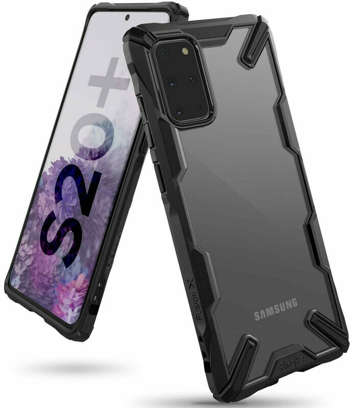 Fusion X for Galaxy S20+ Military-Grade Slim Protective Case - Black