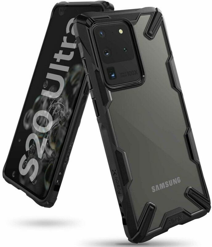 Fusion X for Galaxy S20 Ultra Military-Grade Slim Protective Case - Black