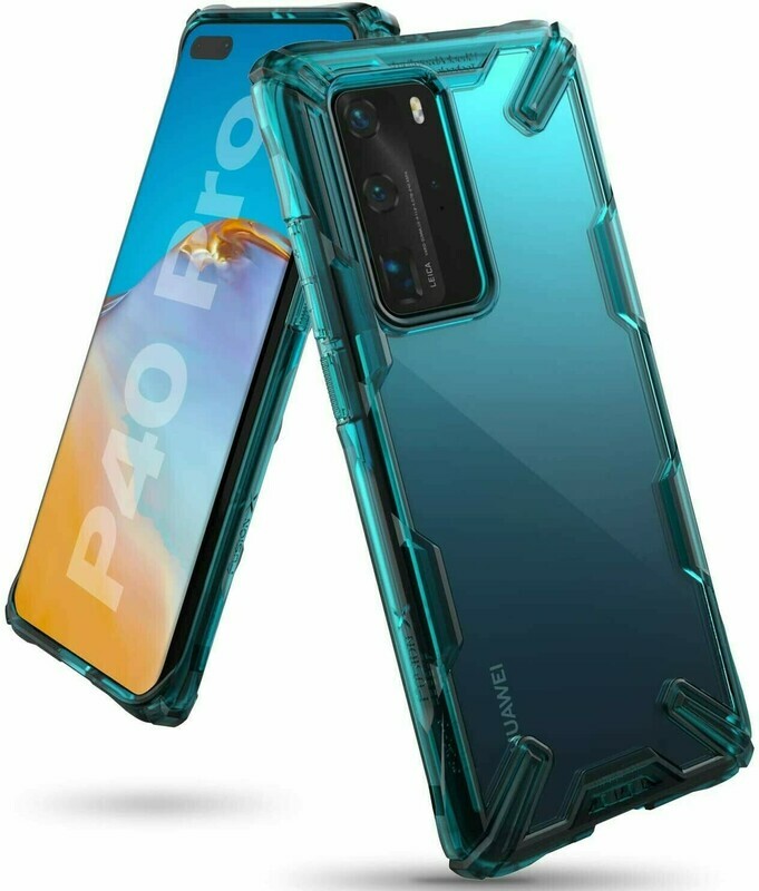 Fusion X for Huawei P40 Pro Military-Grade Slim Protective Case - Quartz Turquoise