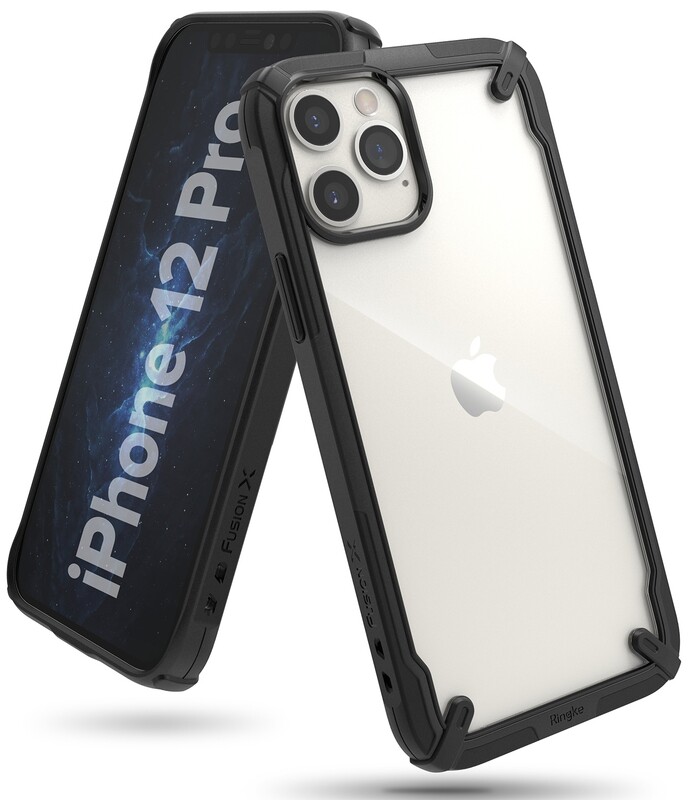 Fusion X for iPhone 12 / 12 Pro Military-Grade Slim Protective Case - Black