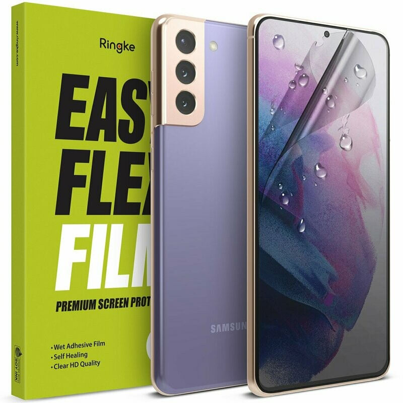 Easy Flex Film (2 Pack) Premium Screen Protector for Galaxy S21