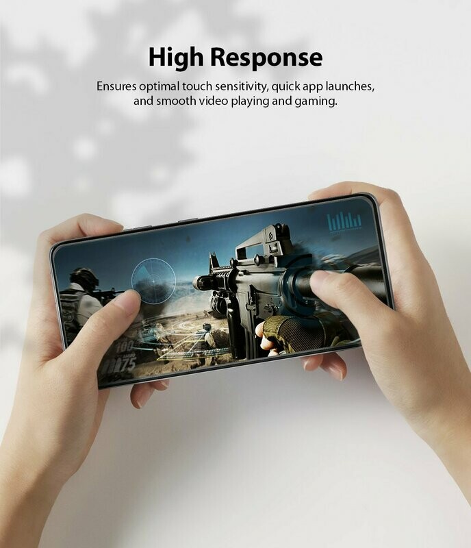 Easy Flex Film (2 Pack) Premium Screen Protector for Galaxy S21 Ultra