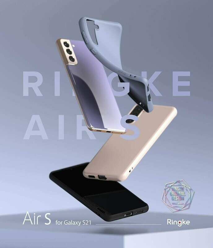 Air S for Galaxy S21 Super Slim Protective Case - Pink Sand