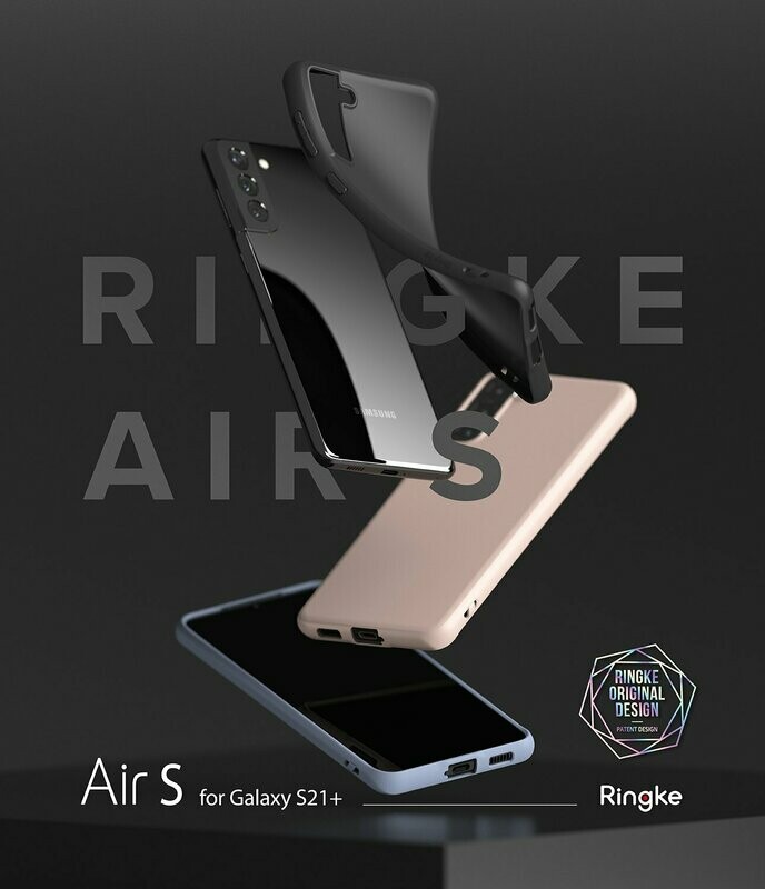 Air S for Galaxy S21+ Super Slim Protective Case - Black