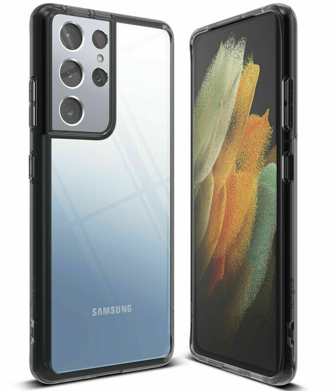 Fusion for Galaxy S21 Ultra Military-Grade Slim Protective Case - Smoke Black