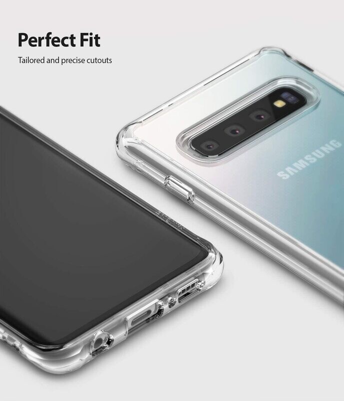 Fusion for Galaxy S10+ Military-Grade Slim Protective Case - Clear