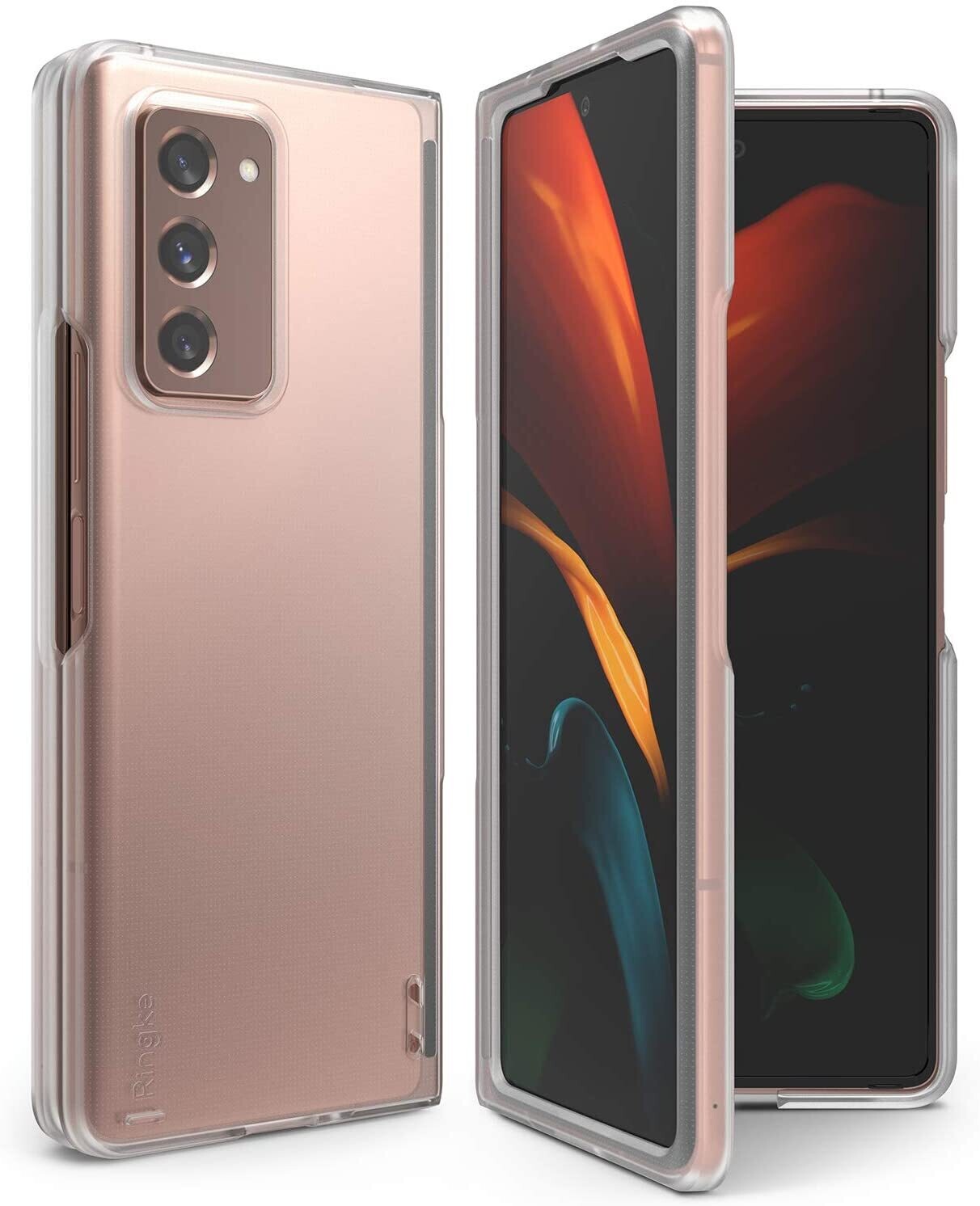 Slim Protective Case for Galaxy Z Fold2 - Matte Clear