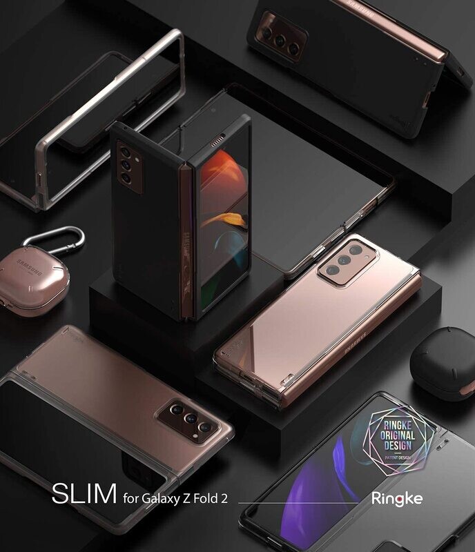 Slim Protective Case for Galaxy Z Fold2 - Matte Clear